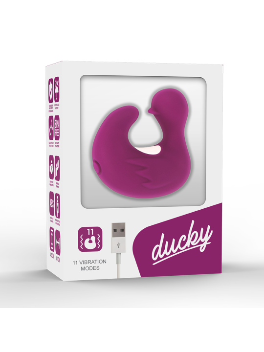 COVERME - DEDAL PATO ESTIMULADOR DE SILICONA RECARGABLE DUCKYMANIA