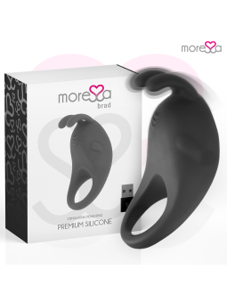 MORESSA - BRAD PREMIUM SILICONE RICARICABILE NERO