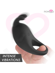MORESSA - BRAD PREMIUM SILICONE OPLAADBAAR ZWART
