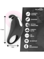 MORESSA - BRAD PREMIUM SILICONE OPLAADBAAR ZWART