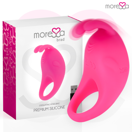 MORESSA - BRAD PREMIUM SILICONE OPLAADBAAR ROZE