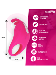 MORESSA - BRAD PREMIUM SILICONE OPLAADBAAR ROZE