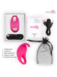MORESSA - BRAD PREMIUM SILICONE RECHARGEABLE PINK