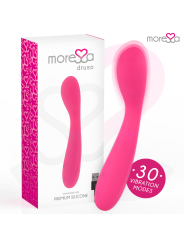 MORESSA - DRUSO MASAJEADOR DUO PUNTO G Y SUERO PELVICO PREMIUM SILICON