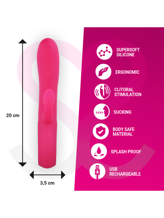 MORESSA - DUSTIN ASPIRATION CLITORIDIENNE ET VIBRATIONS PUISSANTES SIL