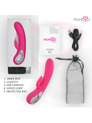 MORESSA - DUSTIN ASPIRAZIONE CLITORIDEA E VIBRAZIONE POTENTE SILICONE 