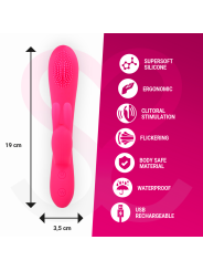 MORESSA - GINO TICKLING VAGINAL PREMIUM SILICONE OPLAADBAAR
