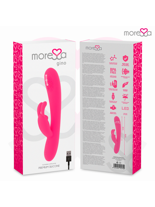MORESSA - GINO PREMIUM SILICONE RICARICABILE