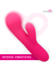 MORESSA - JERRY CLIP VIBRATOR GY SPOT CLITORIS PREMIUM SILICONE OPLAAD