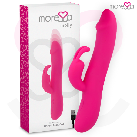 MORESSA - MOLLY IMPULSOR UP&DOWN Y POTENTE VIBRACIÓN PREMIUM SILICONE 