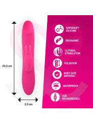 MORESSA - MOLLY IMPULSOR UP&DOWN Y POTENTE VIBRACIÓN PREMIUM SILICONE 
