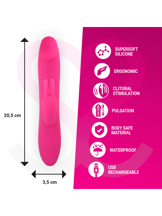 MORESSA - MOLLY IMPULSOR UP&DOWN Y POTENTE VIBRACIÓN PREMIUM SILICONE 