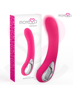 MORESSA - NELSON MASAJEADOR PUNTO G PREMIUM SILICONE RECARGABLE