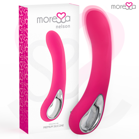 MORESSA - NELSON PREMIUM SILICONE OPLAADBARE G-SPOT MASSAGER