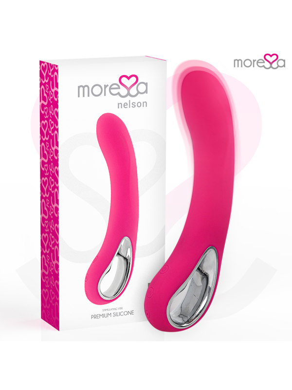 MORESSA - NELSON PREMIUM SILICONE OPLAADBARE G-SPOT MASSAGER