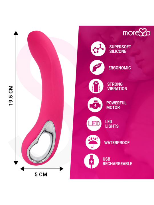 MORESSA - NELSON RECHARGEABLE EN SILICONE PREMIUM