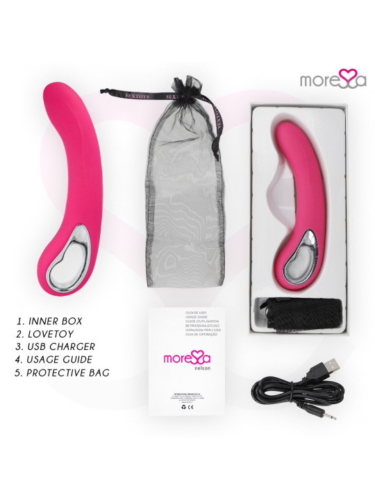 MORESSA - NELSON PREMIUM SILICONE RICARICABILE