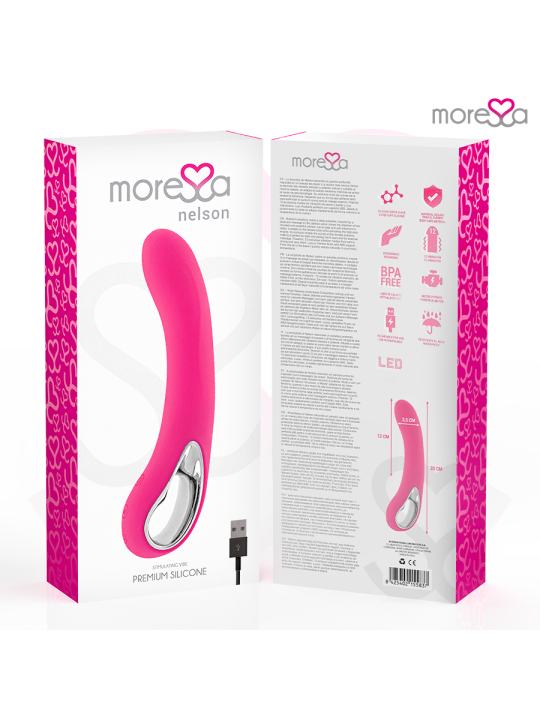 MORESSA - NELSON PREMIUM SILICONE RICARICABILE