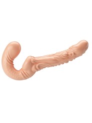 BAILE - EMMA STRAP-ON TEXTURIZADO PARA DUPLA PENETRAÇÃO