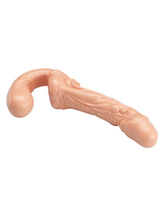 BAILE - EMMA TEXTURED DOUBLE PENETRATION STRAP-ON FLESH