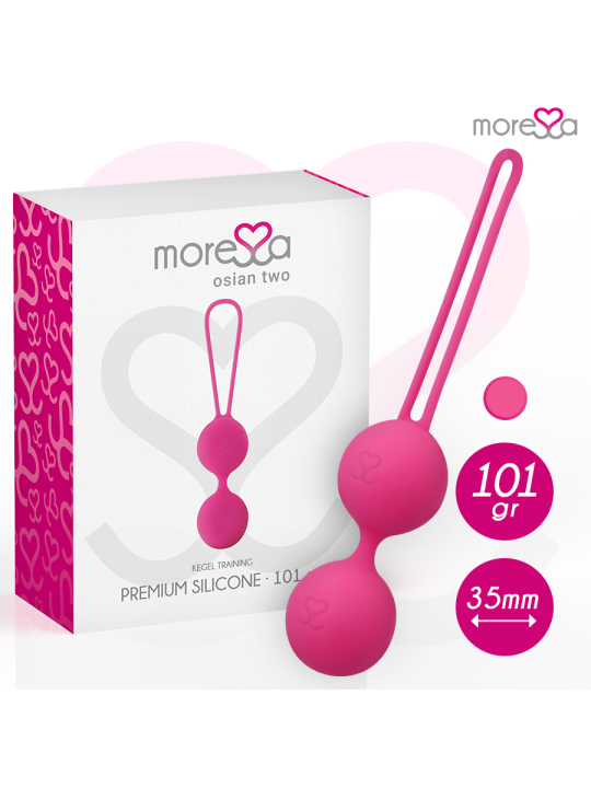 MORESSA - OSIAN DUE SILICONE PREMIUM ROSA