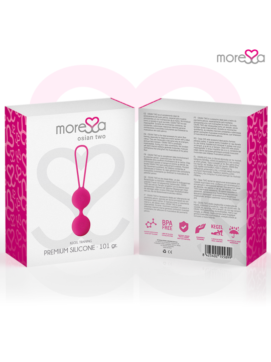 MORESSA - OSIAN TWO PREMIUM SILIKON ROSA