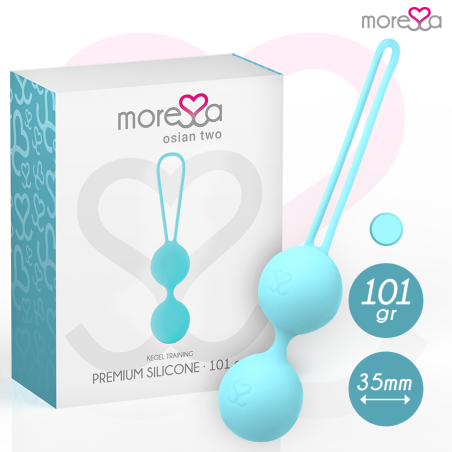 MORESSA - OSIAN TWO BEKKENBODEMTRAINING 101gr PREMIUM SILICONEN TURQUO