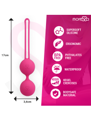 MORESSA - OSIAN THREE PREMIUM SILICONE PINK