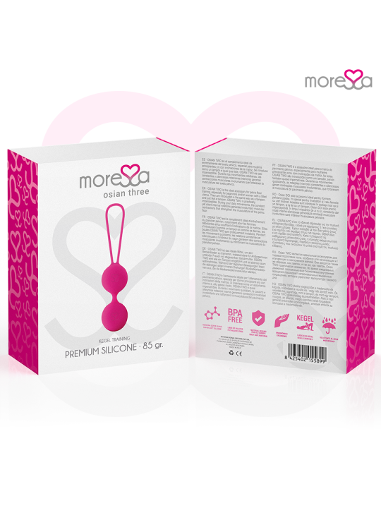 MORESSA - OSIAN DREI PREMIUM SILIKON ROSA