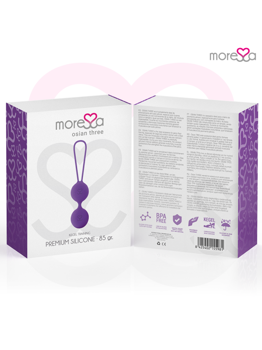 MORESSA - OSIAN TROIS SILICONE LILAS PREMIUM