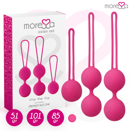 MORESSA - OSIAN SET PREMIUM SILICONE PINK (Osian One - 51 g | Osian Tw