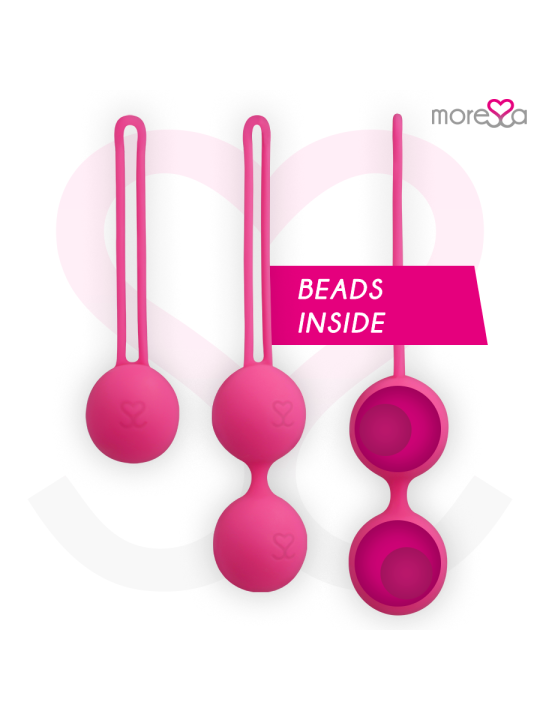 MORESSA - OSIAN SET PREMIUM SILICONE ROSE (Osian One - 51 g | Osian Tw