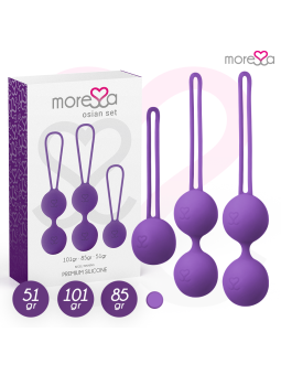 MORESSA - OSIAN SET PREMIUM LILAC SILICONE