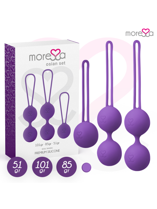 MORESSA - CONJUNTO OSIAN PREMIUM SILICONE LILS