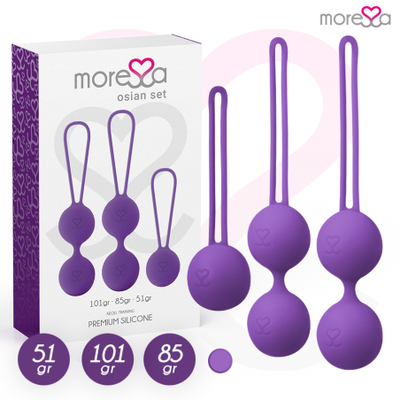 MORESSA - OSIAN SET Osian Eén 51 Gr / Osian Twee 101 Gr / Osian Drie 8