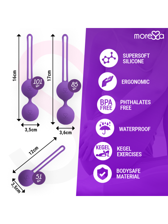 MORESSA - CONJUNTO OSIAN PREMIUM SILICONE LILS