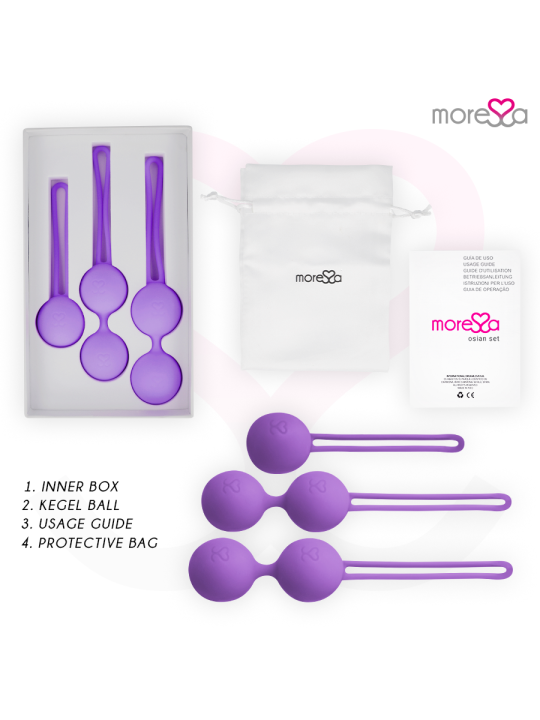 MORESSA - CONJUNTO OSIAN PREMIUM SILICONE LILS
