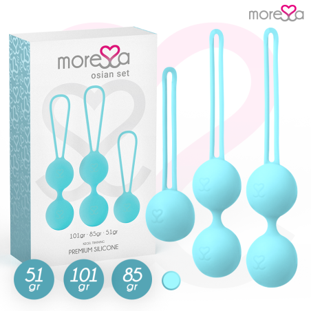 MORESSA - OSIAN SET Osian One 51 Gr / Osian Two 101 Gr / Osian Three 8