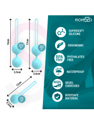 MORESSA - OSIAN SET PREMIUM TURQUOISE SILICONE