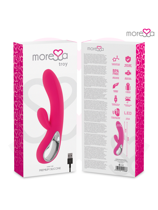 MORESSA - TROY PREMIUM SILIKON WIEDERAUFLADBAR