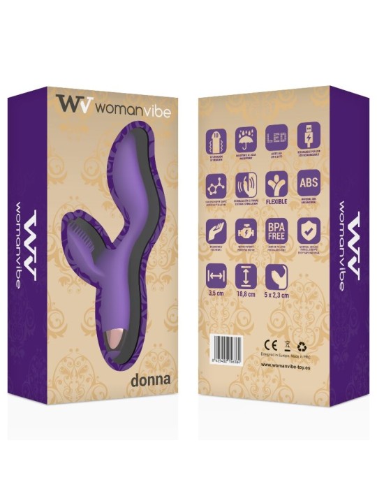 WOMANVIBE - OPLAADBARE SILICONEN VIBRATOR VOOR VROUWEN