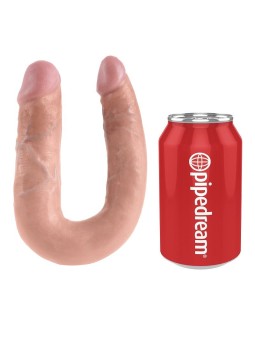 KING COCK - DILDO DOBLE PENETRACIÓN 13.9 CM NATURAL