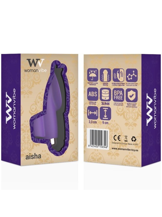WOMANVIBE - AISHA DEDAL ESTIMULADOR SILICONA