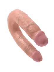 KING COCK - GODE DOUBLE PÉNÉTRATION 13.9 CM NATUREL