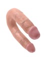 KING COCK - DILDO DOBLE PENETRACIÓN 13.9 CM NATURAL