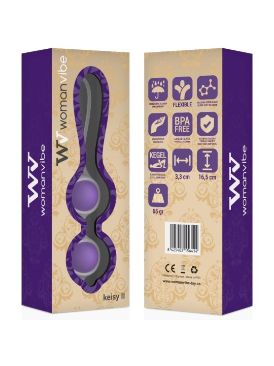 WOMANVIBE - KEISY II SILICONEN BALLEN