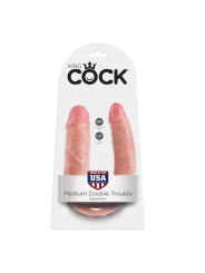 KING COCK - EM FORMA DE U MÉDIO DUPLO PROBLEMA CARNE