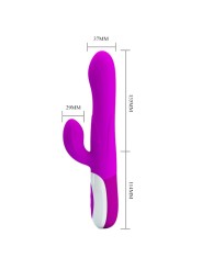 PRETTY LOVE - DEMPSEY OPLAADBARE OPBLAASBARE VIBRATOR