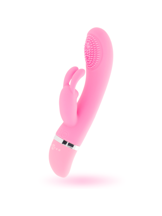 INTENSE - SUSY OSCILLERENDE VIBRATOR SILICON KONIJN ROZE