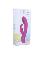 INTENSE - VIBRADOR OSCILANTE SUSY COELHO DE SILICONE ROSA